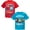 Blue / red, variant on Thomas & Friends Tank Engine Toddler Boys 2 Pack Athletic Pullover T-Shirts Blue / Red 4T