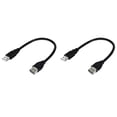 thumbnail image 1 of 2X USB Adapter Cable Firewire IEEE 1394 6 Pin Female to USB 2.0 AM Adapter Cable Plug and Play for Digital Camera, 1 of 5