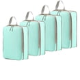 thumbnail image 1 of 4-Piece Compression Packing Cubes, Waterproof Travel Organizer Set, 1 of 6