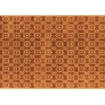 thumbnail image 1 of Ahgly Company Indoor Rectangle Oriental Orange Industrial Area Rugs, 2' x 5', 1 of 4