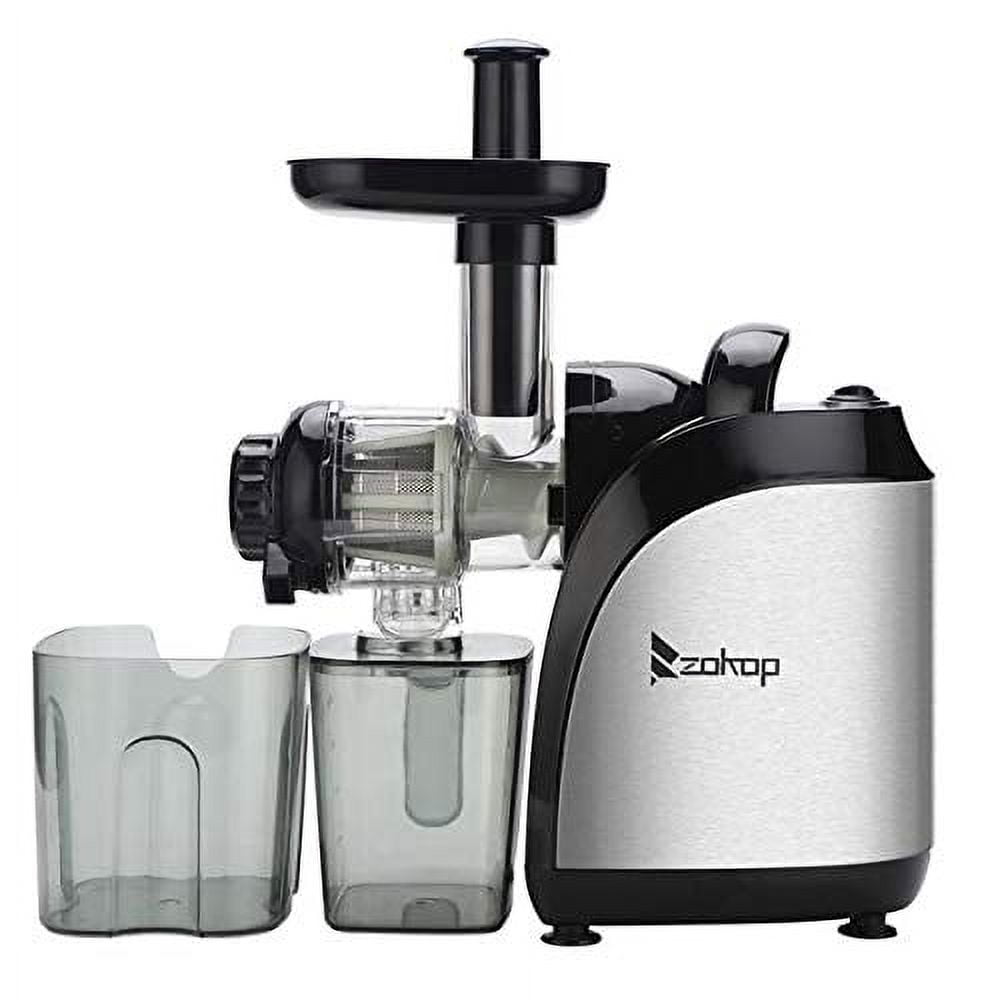 Kepooman Juice Extractor, 3 Speed Double Gear Orange Juicer For Fruits and Vegetable with Anti-drip Function, Stainless Steel and BPA Free, Easy To Clean Kepooman Juice Extractor, 3 Speed Double Gear Orange Juicer For Fruits and Vegetable with Anti-drip Function, Stainless Steel and BPA Free, Easy To Clean