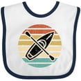 thumbnail image 3 of Inktastic Kayaking Retro Kayak Boating Boys or Girls Baby Bib, 3 of 4