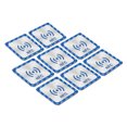 thumbnail image 1 of Uxcell NFC Stickers NFC215 Tag Sticker 504 Bytes Square NFC Tags Blue 8 Pack, 1 of 5