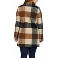 thumbnail image 5 of Pendleton Ladies’ Wool Blend Walker Jacket | Large, Charcoal/Camel plaid, 5 of 5