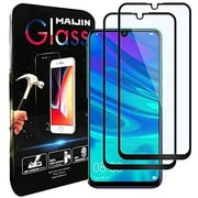 MaiJin [2-Pack] HD Clear Tempered Full Glass Screen Protector for Huawei P30 (6.1" Screen Smartphone)
