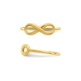 thumbnail image 5 of Gem & Harmony 14K Yellow Gold Polished Infinity Ring (size 7) for Women, 5 of 6
