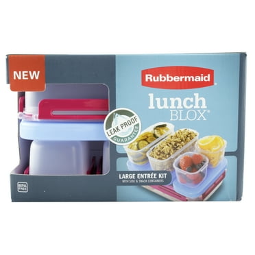 Rubbermaid Lunchblox Leakproof Lg 12 Pc