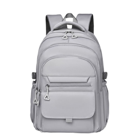 Backpack for Girls, Solid-Color School Backpack for Boys Kids, Aesthetic Girls Bookbag for Elementary School Travel Daypack