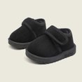 thumbnail image 2 of Quealent Unisex-Child Snow Boots Toddler Girls Boys Plush Warm Winter Boot Easy On/Off Kids Booties (Black, 6.5), 2 of 8