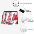 thumbnail image 3 of Fotbe Cute Valentine's Gnomes Men’s Total Support Pouch Boxer Briefs, X-Temp Cooling, Moisture-Wicking Underwear, Regular, Long-leg and Trunk-XX-Large, 3 of 5