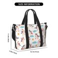 thumbnail image 2 of Travel Duffle Bag - funny seagulls Weekender Bags for Women/Men with Adjustable Straps Shoulder Bag Crossbody Tote Bag for Travel, Gym, Yoga, 2 of 5