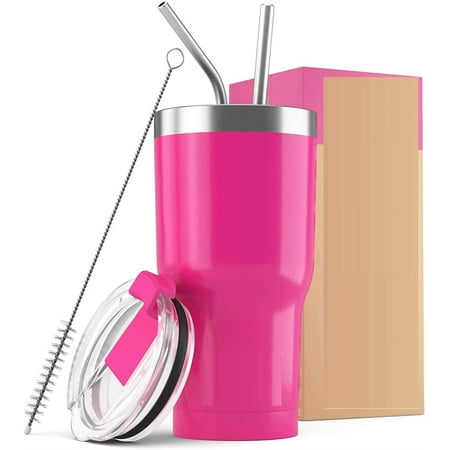 

Tumbler Stainless Steel Vacuum Insulated Coffee Ice Cup Double Wall Travel Flask