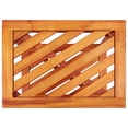thumbnail image 4 of Mesa auxiliar vidaXL rectangular de madera maciza de acacia marrón, 4 of 6