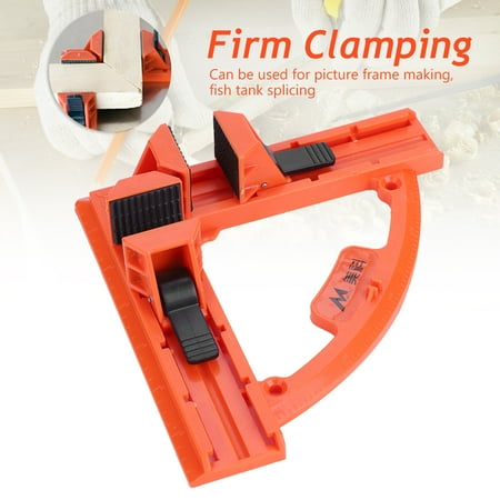 Yosoo Plastic 90 Degree Right Angle Quick Corner Clamp Picture Photo Frame Woodworking Hand Tool,Corner Clamp, 90 Degree Corner