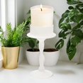 thumbnail image 1 of Candelabro Candelabro, Candelabro Cónico de Diseño Simple Y Elegante, Candelabro para Decoración de Centros de Mesa de Boda de Comedor de Acción de Blanco Alto Macarena Portavelas de pilar, 1 of 8