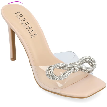 

Journee Collection Womens Fenella Tru Comfort Foam High Heel Open Toe Pumps