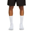 thumbnail image 6 of Fruit of the Loom Men's Dual Defense Crew Socks, White, Size 12-15 (6-pack), 6 of 11