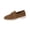 Coffee, variant on Bkhluea Women Metal Accent Slip On Loafer Shoes Comfortable Footwear For Office Work Daily Casual Outdoor Activities