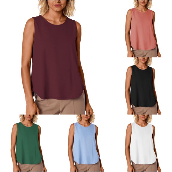 Women's Casual Round Neck T Shirt Summer Comfortable Daily Wear Top With Straps Pair Perfectly With Jeans Wide Shirt Womens Short Sleeve Shirt Athletic Top Women