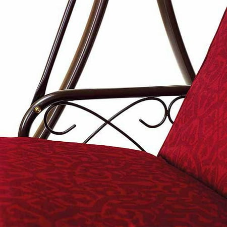 Mainstays Callimont Park 3-Seat Canopy Porch Swing Bed ...
