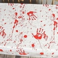 thumbnail image 6 of Matoen Halloween Bloody Handprint Tablecloth, Halloween Table Cloth Disposable Rectangle Table Decorations Indoor, Halloween Table Covers for Halloween Party Outdoor Decor, 6 of 9