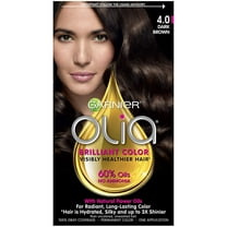 Garnier Olia Visibly Healthier Hair Color, Hydrated Dark Brown 4.0