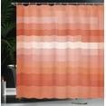 thumbnail image 3 of Ambesonne Palette Shower Curtain, Vortex Swirls Pattern Art, 69"Wx75"L, Burnt Sienna, 3 of 4