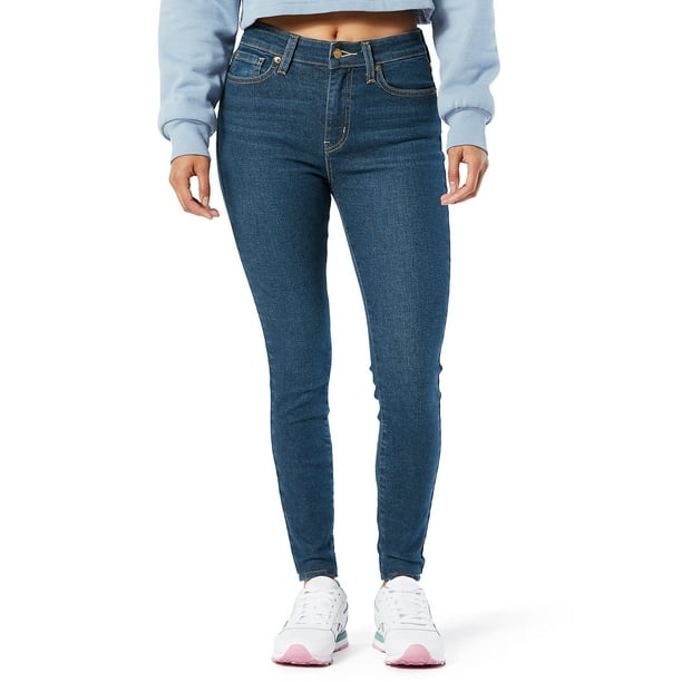 signature levi strauss high rise slim