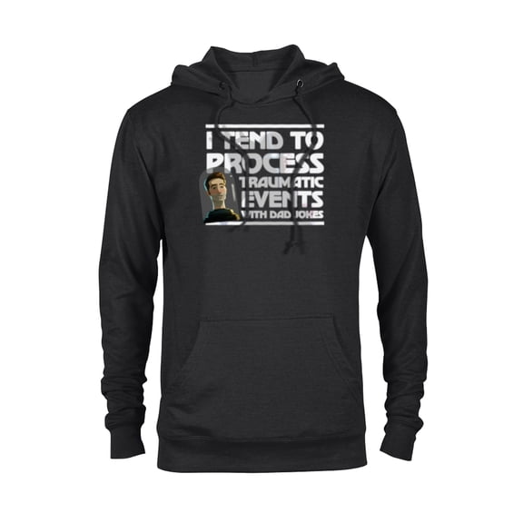 Marvel WHAT IF…? Ant-Man Dad Jokes Standard - Pullover Hoodie for Adults – Customized-Black