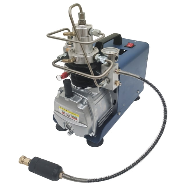 30MPA Electric Air Compressor 4500PSI High Pressure Air Pump with Water Cooling 110V