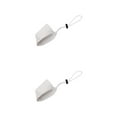 thumbnail image 4 of ZLight Driving Shoe Heel Protector Anti-scratching Shoes Cover Accessories White 2Set, 4 of 6