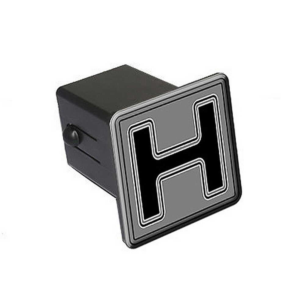 H Letter Initial Tow Hitch Cover