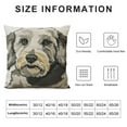 thumbnail image 5 of TIAOTIAOHOU South Throw Pillow Cover Watercolor Mom Cover Case Pet Lover's Gift Pillows Nursery Decor Modern Linen Pillow Cover for Sofa Chair Car, 5 of 5