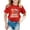 A02-Red, variant on LRen 100 Days Of School Tshirt Kids Funny Letter Print Preppy T Shirt Top Casual Kids Kindergarten Celebration Gifts Tees Tops Back To School Clothes,8-9 Years