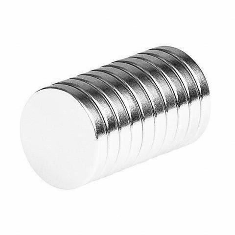 16-Pack Flexible Magnets in Assorted Colors 1-Inch Diameter.