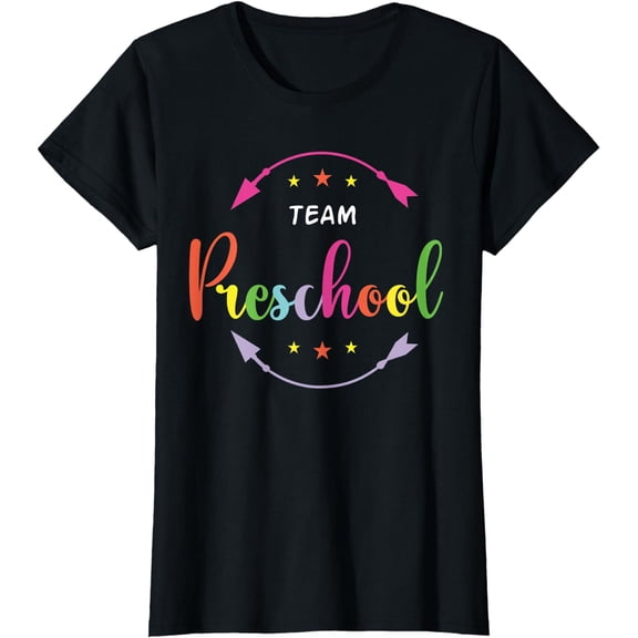 Team Preschool Teacher Preschoolers Nursery Pre-K Instructor T-Shirt