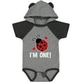 thumbnail image 3 of Inktastic First Birthday Ladybug 1 Year Old Girls Baby Bodysuit, 3 of 5