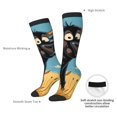 thumbnail image 4 of Sigee Whimsical Cartoon Cow for Socks for Men Women Socks Stocking Compression Socks, 4 of 6