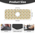 thumbnail image 2 of Sikiie Corn Sunflowers Splash Guard for Sink Faucet-1 PC Super Absorbent Fast Drying Mat Sink Gadgets-Splash Guard for Kitchen, Sink Mat, 2 of 7