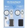 thumbnail image 3 of Funda magnética Miroddi para iPhone MagSafe, color gris, 3 of 8