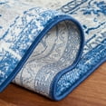 thumbnail image 5 of SAFAVIEH Brentwood Gisselle Oriental Area Rug, 6'7" x 6'7" Square, Blue/Ivory, 5 of 8