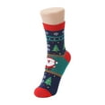 thumbnail image 2 of GOBWCOT Christmas Socks for Men&Women, 4 Pack Christmas gift socks, Xmas Crew Socks US Size 6-13（Santa Claus）, 2 of 9