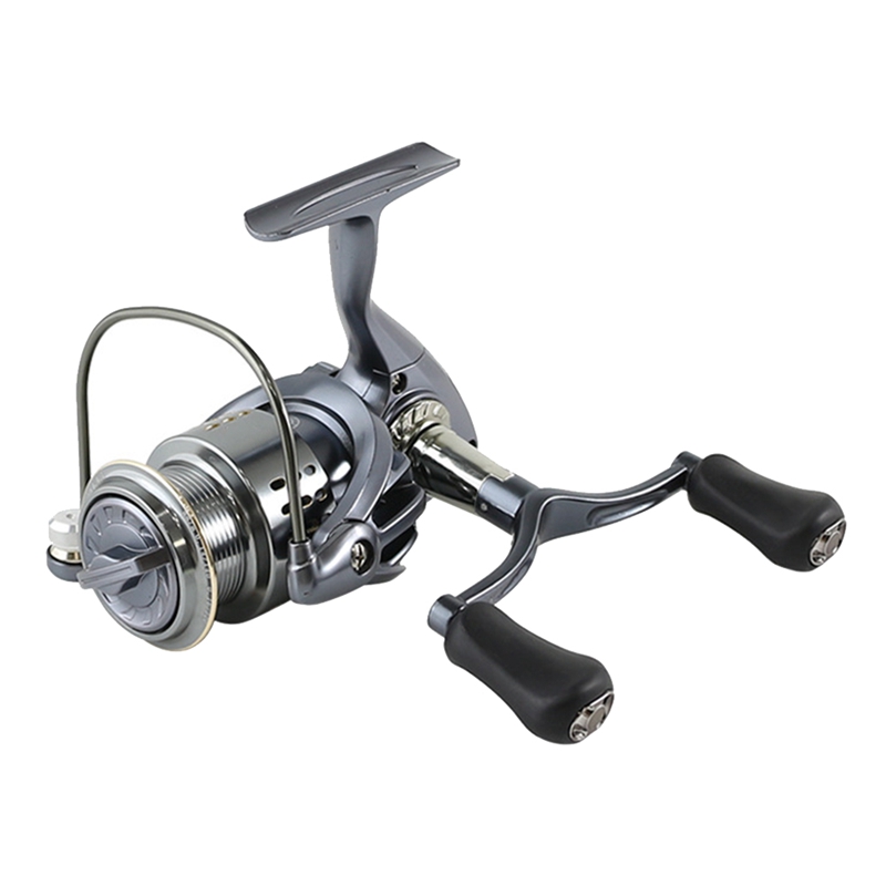 Reel Fishing 3000 5.21 Spinning Reel Double Handle Grip Fishing Gear