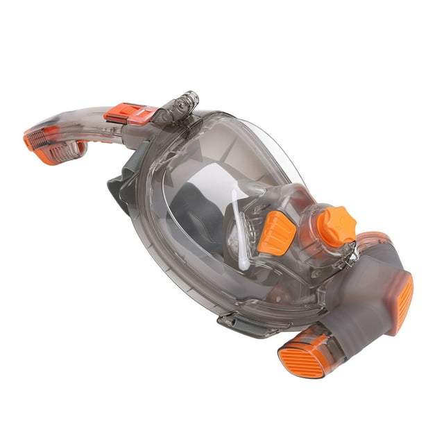 Full Face Snorkel Goggle Anti Fog Technology, 180 Degree Panoramic View, Portable Design for Travel