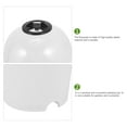 thumbnail image 4 of KONTONTY 2Pcs Flower Pots Plastic Round Planter for Growing Plants in Garden, 4 of 8