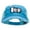 Aqua, variant on 1up Embroidered Low Profile Special Cotton Mesh Cap - Aqua OSFM