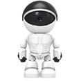 thumbnail image 1 of Cámara para mascotas de bebé, cámara de seguridad inalámbrica WiFi HD con forma de robot, cámara IP inteligente adaptada para la perfección, 1 of 8
