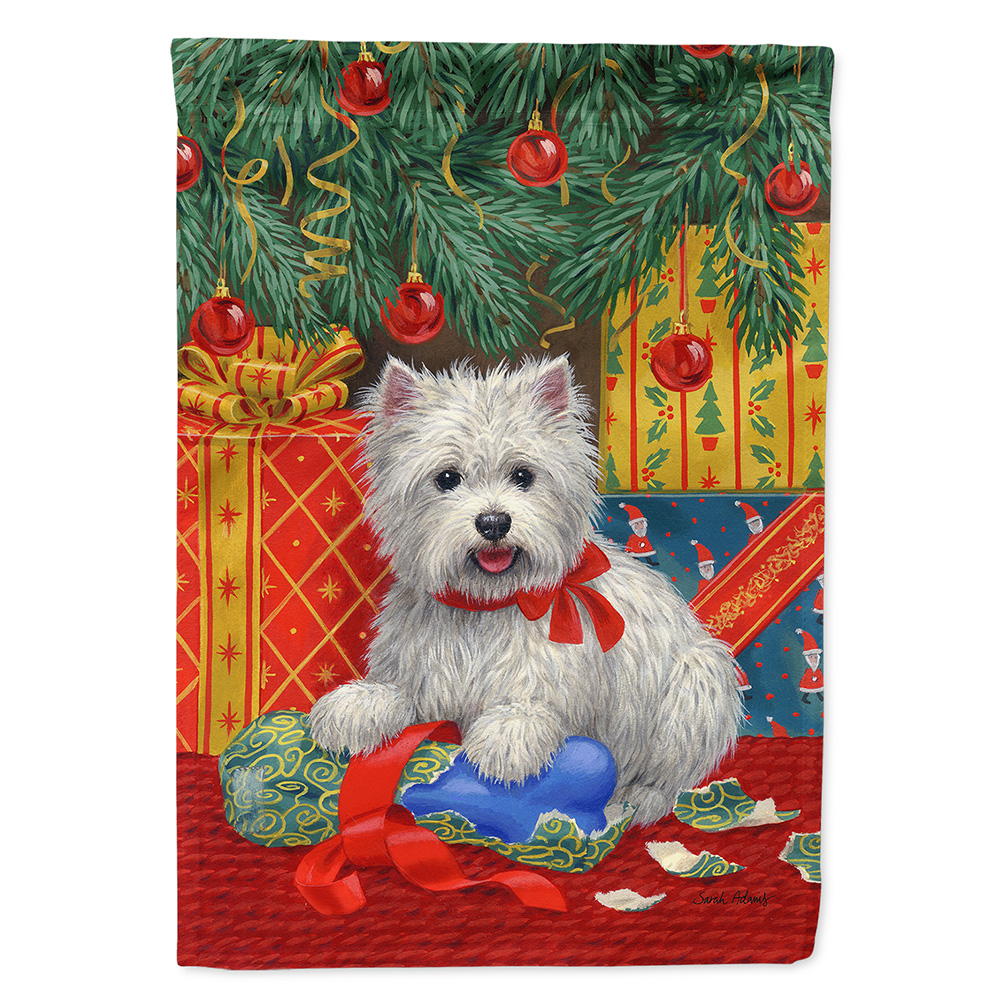 Westie Christmas Packages Garden Flag - Walmart.com