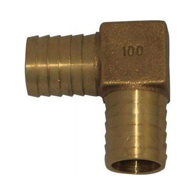 B & K RLB4TLF Insert en Laiton Sans Plomb 1 Po. 90 Degrés Coude