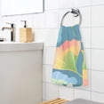 thumbnail image 7 of Ryvnso Ginkgo Biloba Leaves Cotton Hand Towels Sets Face Towel 2 PCs Bathroom Decorative, 7 of 7